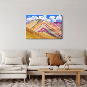 Tablou - Muntele Curcubeu, Peru (90x60 cm)