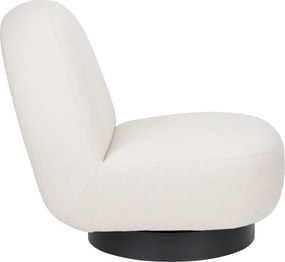 Fotoliu crem pivotant Eden – Zuiver