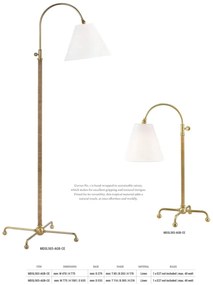 Lampadar, lampa de podea design clasic CURVES NO. 1