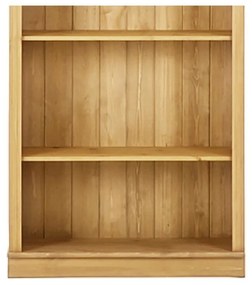 Bibliotecă în culoare naturală din lemn de pin 74x223x37 cm Anita – Støraa