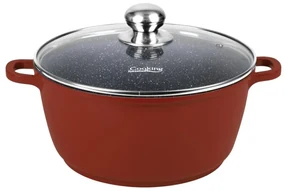 Oală din aluminiu cu capac 40x17.5 cm, 18.6L – Cooking by Heinner, Colecția Calabria HR-JLG-C40SO, pentru supe, conserve sau gătit în cantitate mare