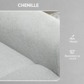 HOMCOM Fotoliu Relax Electric cu Masaj și Încălzire, Silențios, Reclinabil 150° în Cinilă cu Pernă, Funcție de Memorie, 2 Telecomenzi, Suport pentru Picioare pentru Living și Birou, Gri | Aosom Romania