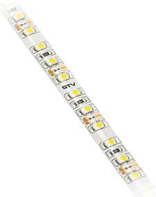 Bandă LED Flash GTV pentru mobilier, lumină rece, 120 LED m, 520 lm m, 9,6 W m, 12V, IP65, 5 m Alb rece, 9.6 W/m, 12 V, LED Flash, 520 lm/m, 8 mm