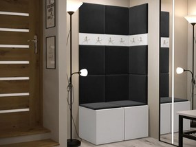 Mobilier hol Tovenaz I (Alb + Negru) . 1104759