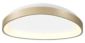 Plafoniera LED cu telecomanda NISEKO II Triangular Gold 38W