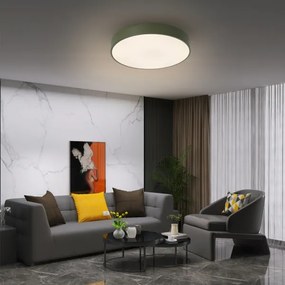 Brilagi - Plafonieră LED dimabilă POOL LED/48W/230V 3000-6000K 40 cm verde+telecomandă