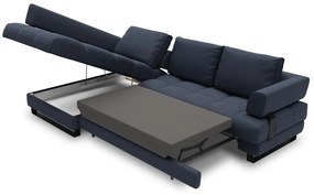 Coltar extensibil Clinton 5 locuri stofa L242