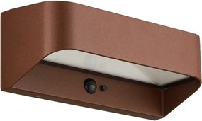 Aplica LED de exterior solara cu senzor IP54 Marcellio maro