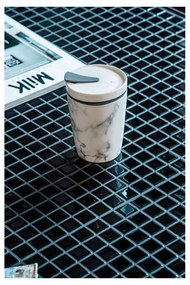 Cană de voiaj din porțelan Villeroy &amp; Boch Like To Go, 290 ml, gri - alb