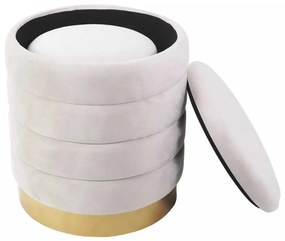 Taburet Bonfol Velvet, crem