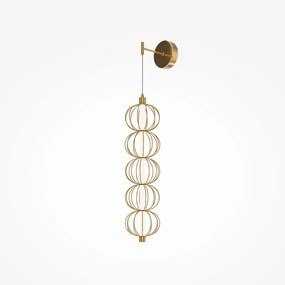 Aplica LED suspendata design decorativ Golden Cage