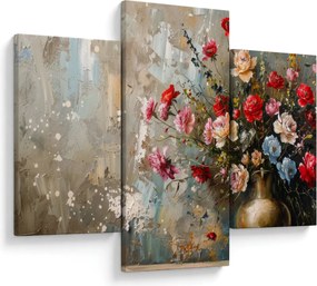 Tablou - Vaza de flori (90x60 cm)