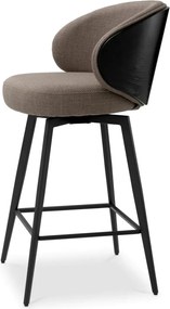 Scaun de bar design elegant LUX Camerota, Scalea grey