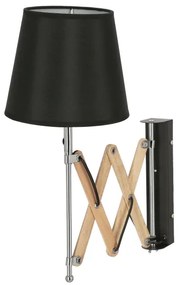 Aplica de perete MITO 1xE27 / 40W / 230V negru