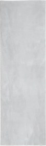 vidaXL Covor HUARTE, fir scurt, moale și lavabil, gri, 80x250 cm