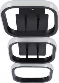 Plafonieră LED 33W/230V, neagră