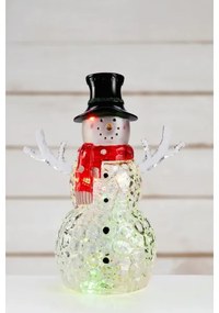 Markslöjd 706044 - Decorațiune de Crăciun FRANS LED/0,06W/3xAAA om de zăpadă