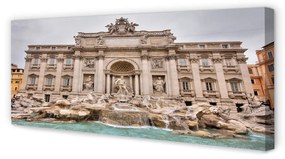 Tablouri canvas Fountain Roma Basilica