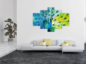 Tablou - Păun (150x105 cm)