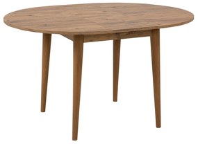 Masă de sufragerie extensibilă Nidupo 2 (pin atlantic) (pentru 4 persoane). 1093749