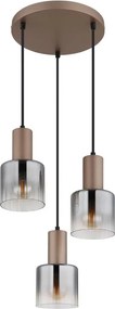 Globo 54318-3HR - Lustră suspendată pe cablu WALTON 3xE27/40W/230V