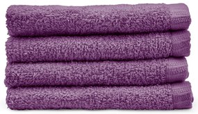 Prosoape mov 4 buc. din bumbac cu uscare rapidă 30x30 cm Quick Dry – Catherine Lansfield