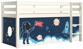 PINO PAT SEMI-INALT și cortina Space Shuttle.