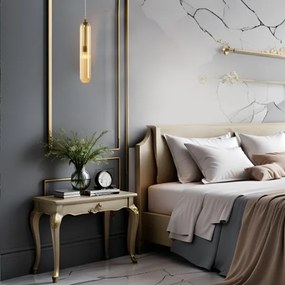 Lustră pe cablu PAX 1xG9/9W/230V auriu