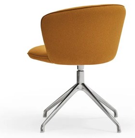 Set de scaune de sufragerie galben muștar 2 buc. tapițat Add – Teulat