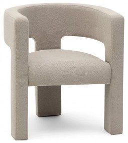 Fotoliu de design bej inchis ALPAH E