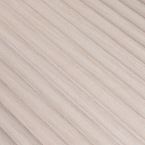 Panou riflat 3D Onda, Stejar Alb, 270x11.2cm, Lamelio