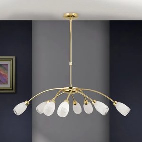 Orion - Lustră cu tijă CARLA 8xG9/28W/230V, aurie