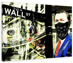 Tablou canvas Wolf Of Wall Street - 60x40 cm 60x40 cm
