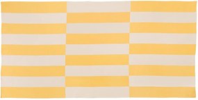 Prosop de plajă galben din bumbac 100x160 cm Su – noo.ma
