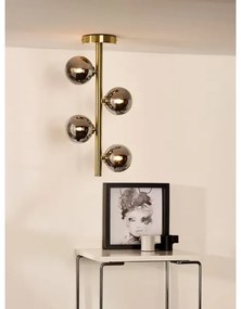 Lustră pe tijă Lucide 45174/04/02 TYCHO 4xG9/28W/230V auriu