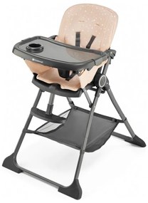 Scaun de masă pentru copii KINDERKRAFT FOLDEE roz