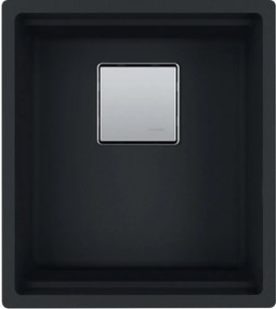 Franke Kanon chiuvetă din granit 42x37 cm negru 125.0633.001