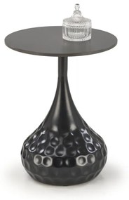 Masa de cafea Verde marmura neagra/negru ø40/h52 cm