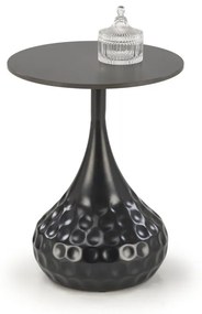 Masa de cafea Verde marmura neagra/negru ø40/h52 cm