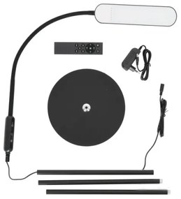 Lampadar LED dimabil TEILO LED/10W/230V 3000/4000/6500K negru + telecomandă