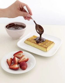 Set 2 forme pentru vafe Lekue 1009047, 500 ml, -60°C / +220°C, Silicon platinat, Rosu