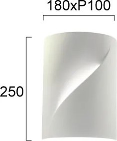 Aplica de perete BLANC 2xE14/10W/230V albă