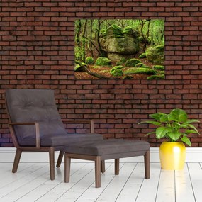 Tablou cu pădurea fermecată (90x60 cm)
