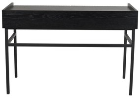 Birou cu blat cu aspect de lemn de stejar 120x61 cm Halifax - Rowico