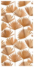 Tapet - Frunze de palmier aurii