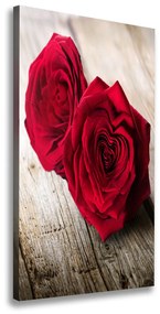 Tablou canvas Trandafiri rosii