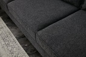 Canapea Berlin - Anthracite, Black