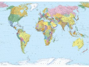 Fototapet harta lumii Komar 254 x 184 cm