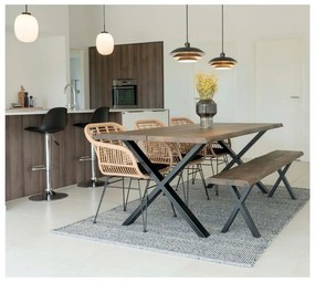 Set 2 scaune de grădină din ratan artificial House Nordic Trieste