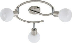 Eglo 55427 - Corp de iluminat LED tip spot 3xE14/4W/230V, Ø 27 cm, crom mat